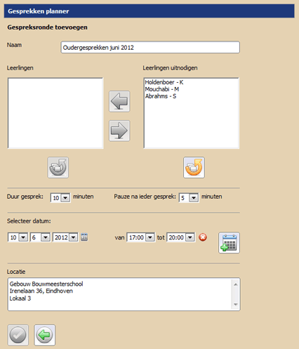 Plan 10-minutengesprekken en andere oudergesprekken met de BasisOnline gesprekkenplanner. Plan 10-minutengesprekken en andere oudergesprekken met de BasisOnline gesprekkenplanner.